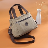Retro Casual Canvas Messenger Bag - Large Capacity Multi-Compartment | FB-078