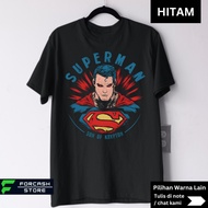 Man of Steel Superhero T-Shirt for Adults S–7XL Jumbo BIG Size & Children Ages 2-13 Years – Premium 