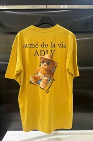 2024 ADLV ORIGINAL [ Genuine ] ADLV Teddy Bear Beach T-shirt [아크메드라비]