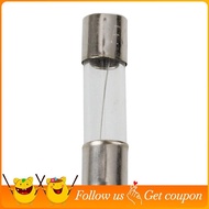 30 Pcs Electrical Components Glass Tube Fuse 250V 5A