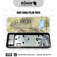 Body Kunci Pelor Pintu Rumah Stainless Steel 9018-1 SS ARCEL