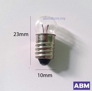 Bulb MES 1.5V / 2.5V / 3.8V / 6V 3W Small Mini Light Bulb E10 (10pcs/25pcs/50pcs)