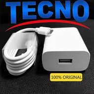 Tecno Charger Original Fast Charger 18W Micro USB/Type-C Cable Adapter Set For Android Charger Type-