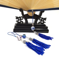 Ya Fan Hall Cloisonne Tassel Fan Ear Female Fan Pendant Folding Pendant Accessories Pendant Multi-Co