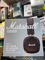 全新行貨 Marshall Major IV BT Headphone (Brown)