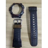 Casio G shock G9300 gw9300 mudman, b&b bnb band & bezel,carbon fiber, original siap buckle,used & ni