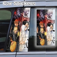 Aanime Death Note Car Sticker Waterproof Scratch-Resistant B-Pillar Car Sticker Covering Scratch Acc