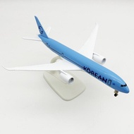 [svzfjuv] Air A350 Model Aviation Collectible with Wheels for TV Cabinet Bookshelf Bar