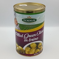 Fiordelisi Italian Pitted Green Olives in Brine 4000g