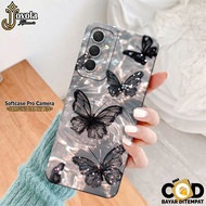 HP Samsung Galaxy A34 5G JOYOLA Fashion Case Butterfly Casing Samsung A34 5G Silicone Tpu Pro Camera