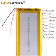3.7V 10000mAh 1260110 Rechargeable Lithium Li-ion Polymer Battery For TOY POWER BANK GPS