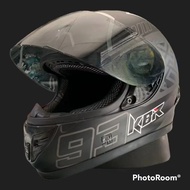 Kbr full face helmet motif marquest 93 VIRAL