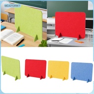 [mojotorw7] Desktop Partition Board with Support Feet Noise Reducing Privacy Panel for Office Table 