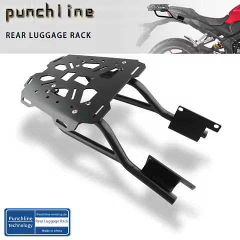 Fit For CB650R CBR650R 2021-2025 CB 650R Luggage Rack Rear Tail Rack Top Box Case Suitcase Carrier B
