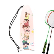 [Badminton Racket Bag] Badminton Racket Bag Two-Dimensional Anime Trendy New Style Can Be Handheld Racket Bag with Backpack
