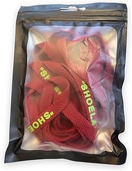 Arata Glow in the Dark Flat"SHOELACES" Type 8, 70.9 inches (180 cm)