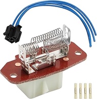 KPALAG HVAC Blower Motor Resistor with Connector Wire Harness Compatible with Ford E-150 E-250 E-350