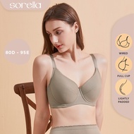 Sorella Amber Jacquard Full Coverage Lightly Padded Bra S11-30070 (Dec New)
