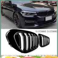 Double Slat Kidney Grill 51137390865 51137390867 51137390866 for     G30 G31 520i Racing Grille Gril