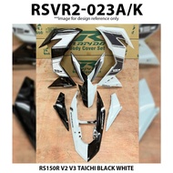 Rapido Cover Set Honda RS150R V2 V3 Taichi Black White Purple Black Blue Red White Yellow RS150 Supra GTR Winner RSX RS