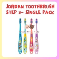 Jordan Toothbrush Step 3 Toddler Toothbrush 6-9 Years – Jordan Single Pack Children's Toothbrush