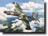 A Model AM1482 1/144 Martin B-57G Cambera Tactical Bomber Plamodel