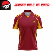 SFHS AS ROMA SHORT SLEEVE V-NECK JERSEY – AS ROMA JERSEY SPORTS CLOTHES