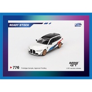 (READY STOCK) Mini GT - 776 BMW M3 M Performance Touring - Alpine White