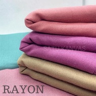 Kain RAYON POLOS PREMIUM RAYON VISCOSE