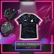 เสื้อฟุตบอลทีม เชลซี ชุดเตริ้ด ปี2024-2025 (เกรดนักเตะ) Chelsea thrid 2024-2025 (player)