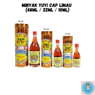 Minyak Yuyi Cap Limau / Baby Oil / Minyak Kembung Perut Bayi / Herbal Yu Yee Oil Yuye Yuyee