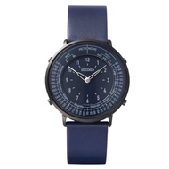 ORIGINAL Seiko Metronome SMW004A Navy Blue Leather Quartz Analog Casual Watch Brand NEW