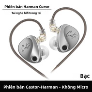 Tai Nghe KZ Castor Wired Harman Bass HiFi 2 Dynamic Tunable Balance Monitor IEM Thể Thao Dành Cho Âm