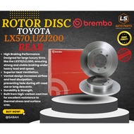 BREMBO ROTOR DISC TOYOTA LX570, UZJ200 345 MM REAR ( SET )