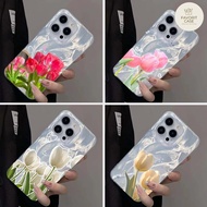 OPPO F9 F11 F19 F27 RENO 7 8 8T 10 11F 11 12 12F PRO 4G 5G Case CUTE FLOWER AESTHETIC MOTIF 638 639 