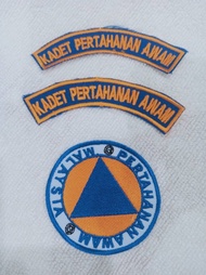 LENCANA KADET PERTAHANAN AWAM / BADGES