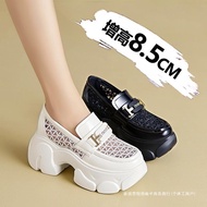 Minmin Doc Shoes with padded sole 8cm| Padded Sole increases height by 9cm, cool in summer