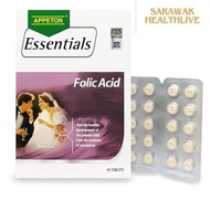 Appeton Folic Acid 90 Tablets – Convenient Folate Supplement for Everyday Health