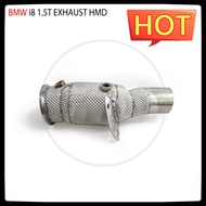 HMD Exhaust System High Flow Performance Downpipe for BMW i8 1.5T Car Accessories Header