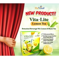 (DETOX) DEVITAL VITA-LITE LEMON TEA 10SACHETS / BOX