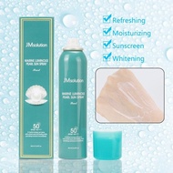 JM Solution Luminous Sun Spray Body Sunscreen Soothes Skin, Enhances Skin Tone Pearl Green 180ML - J