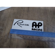 AP Racing Radi-Cal caliper sticker black colour water proof sticker