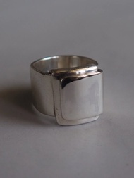 HERMÈS FOLDING RING 愛馬仕 摺疊戒指 銀飾 古董精品