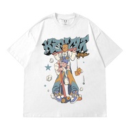 Kickout Apparel - Tshirt - Oversize T-Shirt - Arsenic White - Unisex