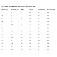 ASICS MAGIC SPEED 4 Men’s Running Shoes 1011B873 / 1011B875 Soothing Sea / Flash Red Wide (2E / 3E) 