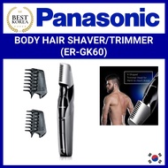[PANASONIC] ER-GK60 Electric Body Hair Trimmer and Groomer for Men / Panasonic