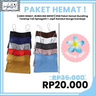 [MORE ECONOMICAL, BUNDLING BR087] MB Tanktop Bundling Savings Package SphagettiTALI + Frangipani Flo