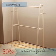 Rack Floor Clothes Indoor Clothes Rack Bedroom Movable Clothes Storage Rack Dormitory Cool Clothes R