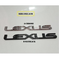 LEXUS EMBLEM LOGO - (ABS)