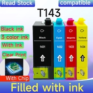 Compatible EPSON 143 Ink Cartridge T1431 143 1431 T1434 for ME-82WD 85ND 900WD 940FW 960FWD WF-3011 